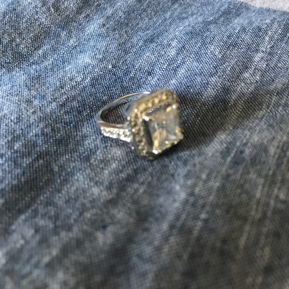 Cubic Zirconia Cocktail Ring